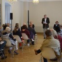 Begrüßung durch die Projektleiter*innen. Foto: Dominik Gärtner und Meike Katzek, Juli 2019