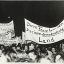 Demonstration in Weimar am 07. November 1989, Foto und Bildrechte: Klaus Bergmann