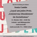 Donnerstag, 13. Oktober 2022 | 18 - 20 Uhr | Gedenk- und Bildungsstätte Andreasstraße, Erfurt