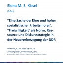 06. Juli 2022 | 18:15 Uhr | Seminarraum in der Zwätzengasse 4, Jena
