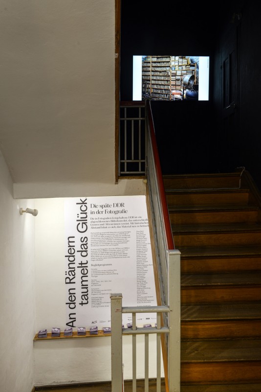 Treppenhaus und fotografisches Archivprojekt von Bernd Hartung, Foto: Claus Bach