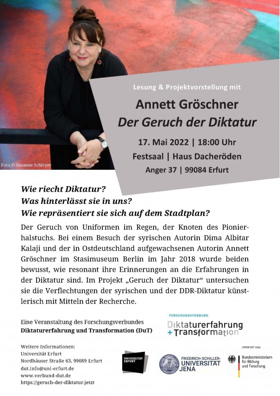 17. Mai 2022 | 18:00 Uhr | Festsaal, Haus Dacheröden, Anger 37 | 99084 Erfurt